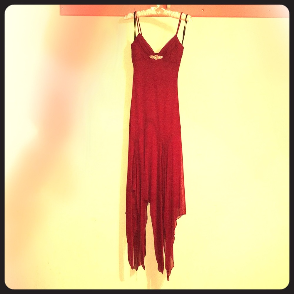 Maroon Prom Dress